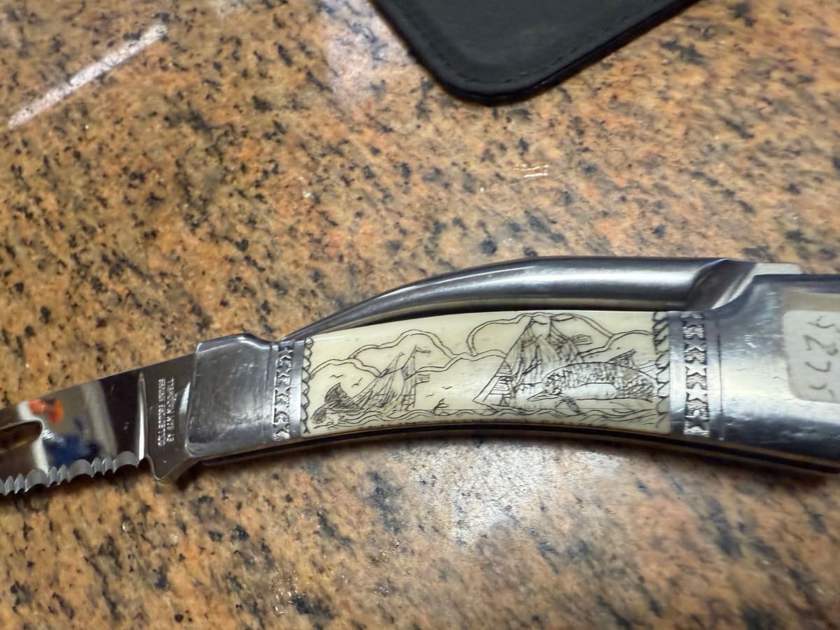 Franklin Mint Collectible Fixed Blade Fantasy Knife