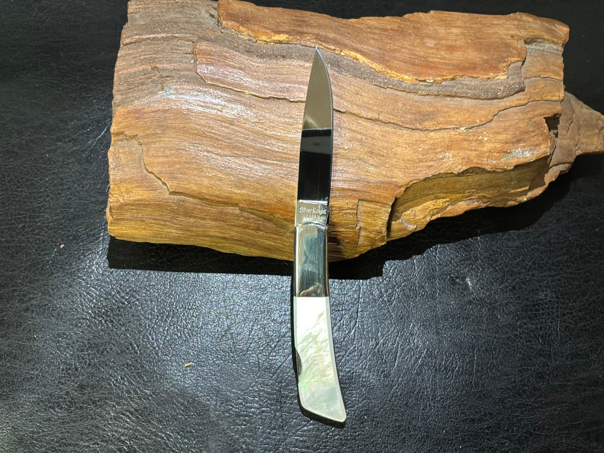 Gerber silver knight mother of pearl