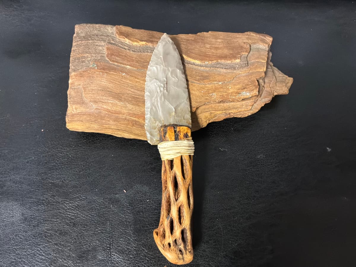 Flint knife