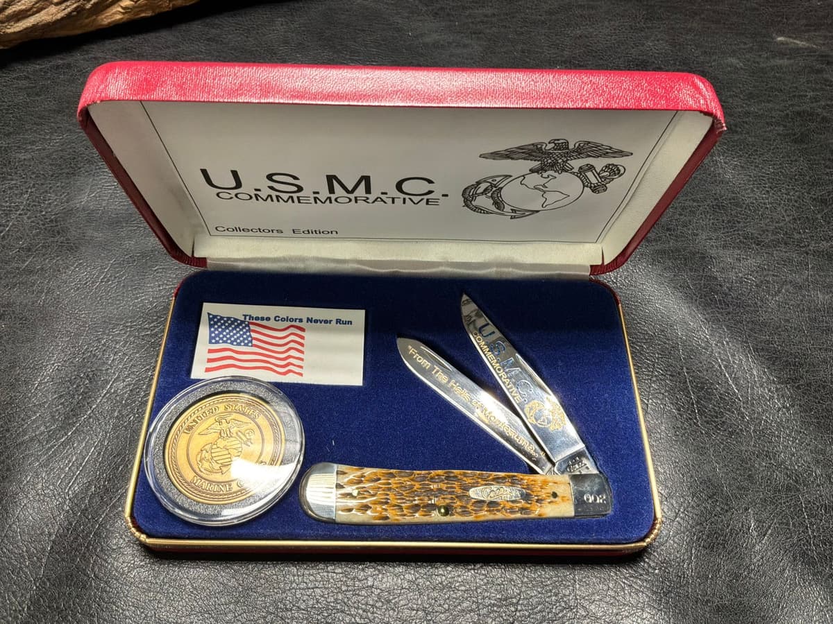 Case XX USMC Trapper — "From the Halls of Montezuma"