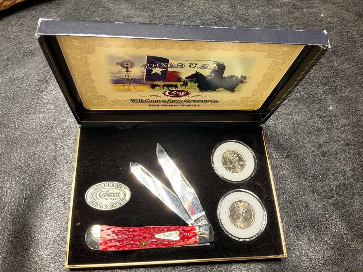 Case XX "Texas" Trapper — Natural Bone, Lone Star Edition